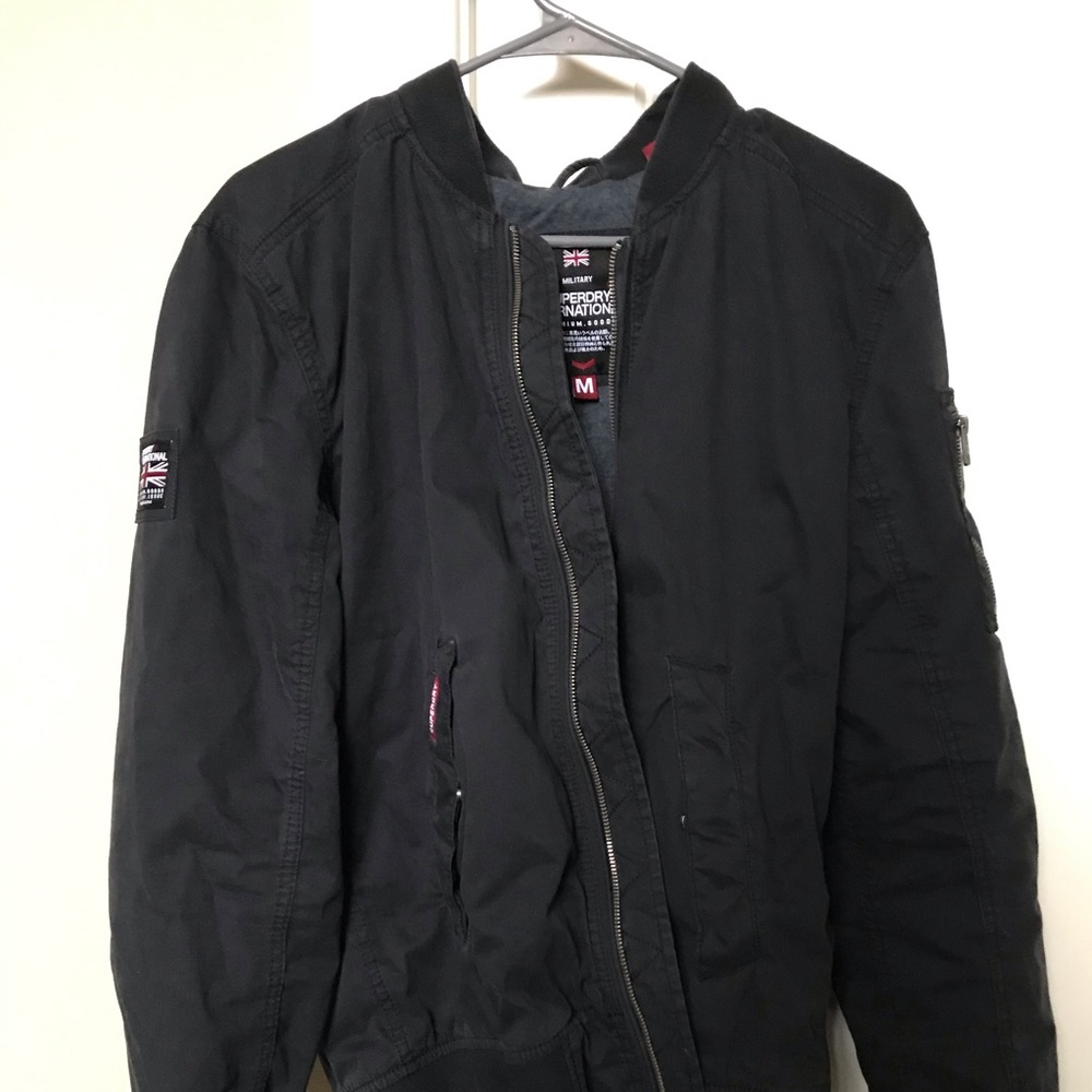 Super Dry Roomie Bomber Jacket